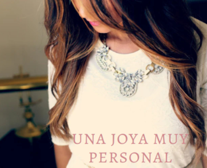 Una joya muy personal